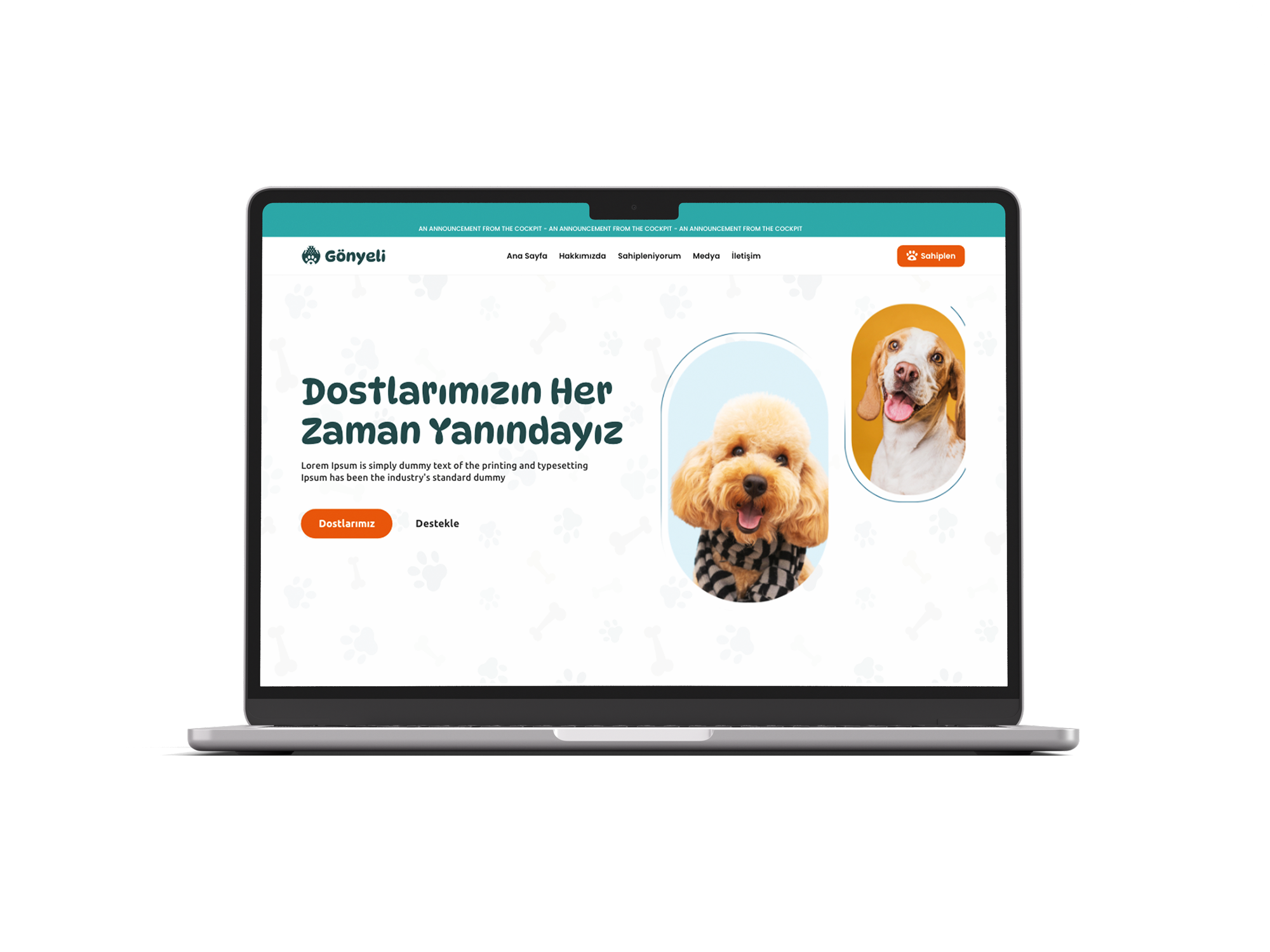 Gonyeli Alaykoy Dog Shelter Website