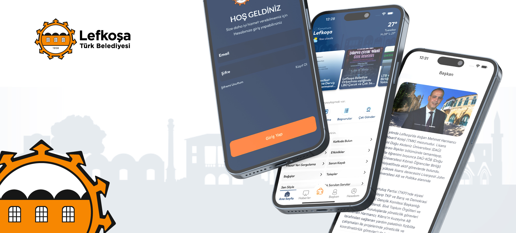 Native iOS and Android App for Nicosia Turkish Council